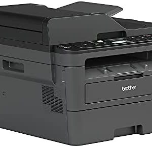 Brother Monochrome Laser Printer, Compact Multifunction Printer and Copier, DCPL2550DW