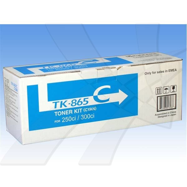 Kyocera TK-865C Cyan Toner Cartridge