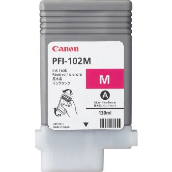 Canon PFI-102M Magenta Ink Cartridge (130ml) | 0897B001-AA